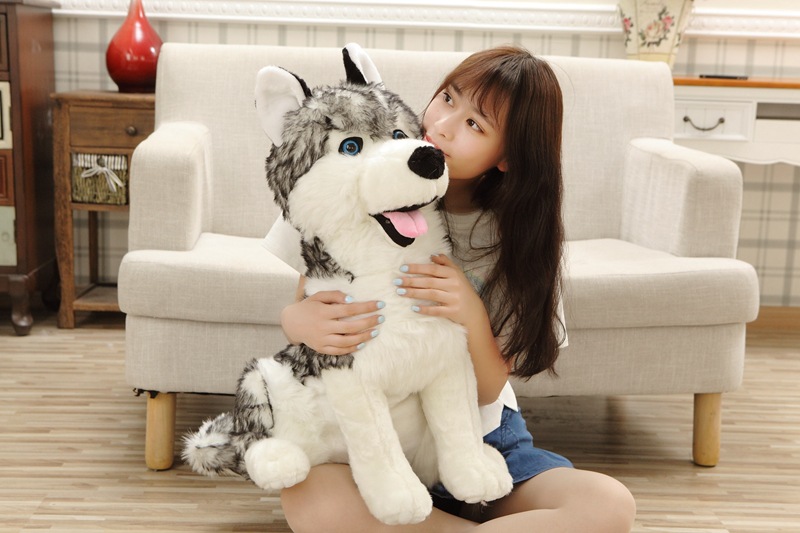 Simulation German shepherd Plush toy Big Size SIBERIAN HUSKY Stuffed Animal Doll for children best birthday gift, As the picture color
Simulation German shepherd Plush toy Big Size SIBERIAN HUSKY Stuffed Animal Doll for children best birthday gift, As the picture color