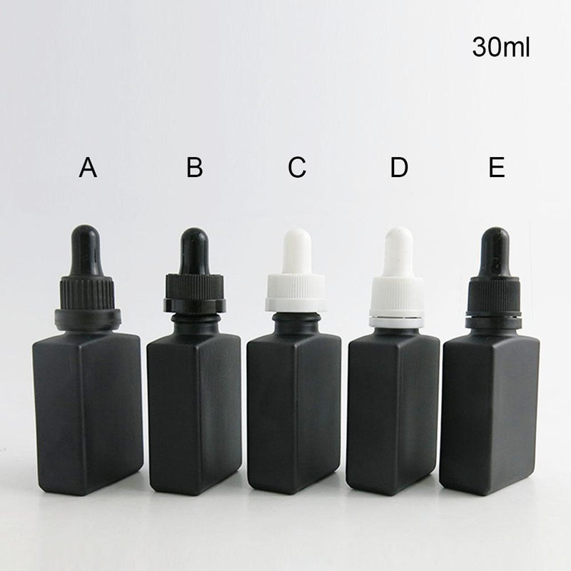 30ml Frost black flat square glass dave dropper bottle 1oz child proof dropper bottle fast shipping F20173778
30ml Frost black flat square glass dave dropper bottle 1oz child proof dropper bottle fast shipping F20173778