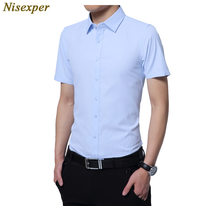 2017 new arrival men's shirts short sleeve turn down collar men shirts formal business fashion cotton mens shirt plus size 5xl, White
2017 new arrival men's shirts short sleeve turn down collar men shirts formal business fashion cotton mens shirt plus size 5xl, White