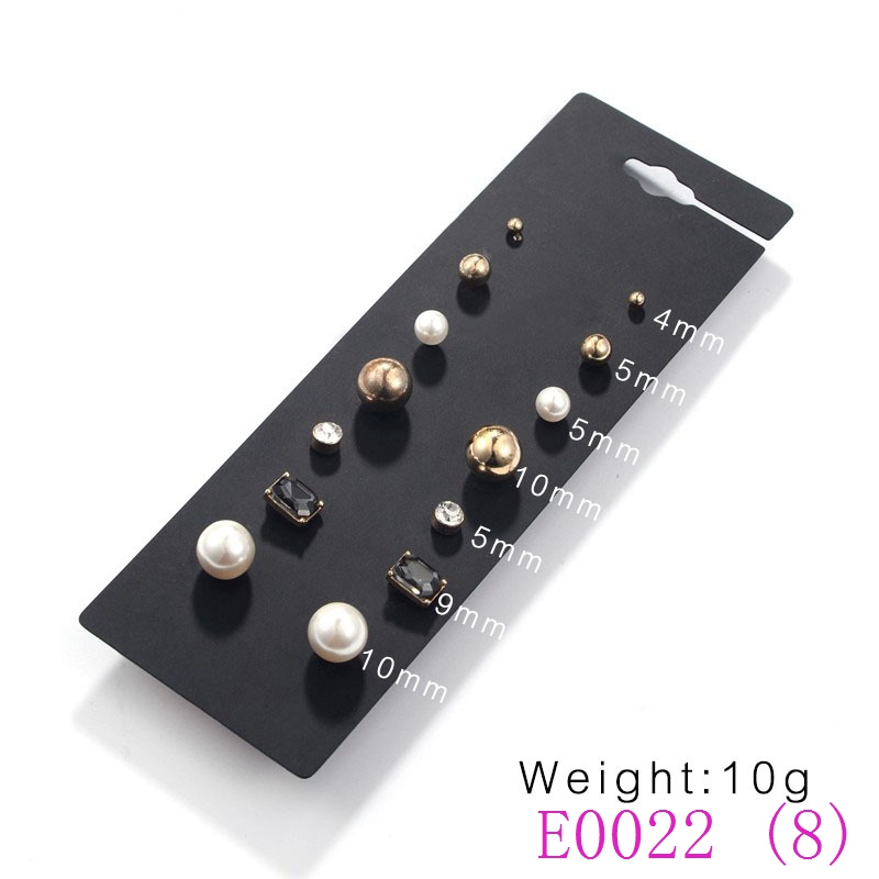 3set jewelry for women Round alloy pearl and diamond very beautiful small ear stud sets E0022, Golden;silver
3set jewelry for women Round alloy pearl and diamond very beautiful small ear stud sets E0022, Golden;silver