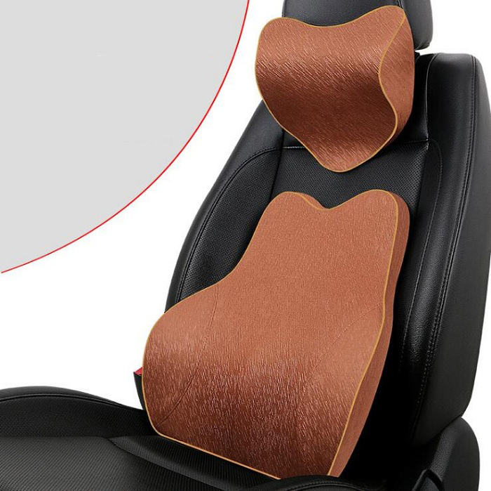 Auto Car Seat pillow+waist cushion headrest Universal Fit SUV sedans front/back seat automotive parts Space Memory Foam good quality
Auto Car Seat pillow+waist cushion headrest Universal Fit SUV sedans front/back seat automotive parts Space Memory Foam good quality
