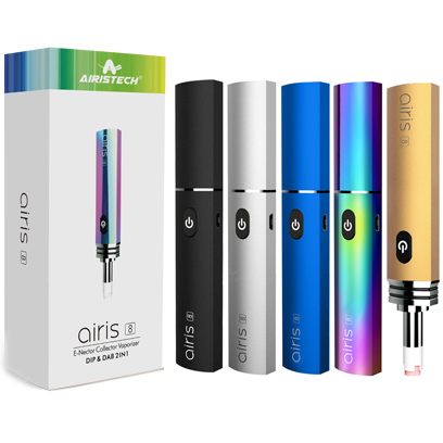 Original Airis 8 Dab Dip Vape Pen Kit Wax Vaporizer E Nector Collector Vaporizer 420mAh Variable Voltage Battery Vape Pen Kits New Package, Blue
Original Airis 8 Dab Dip Vape Pen Kit Wax Vaporizer E Nector Collector Vaporizer 420mAh Variable Voltage Battery Vape Pen Kits New Package, Blue