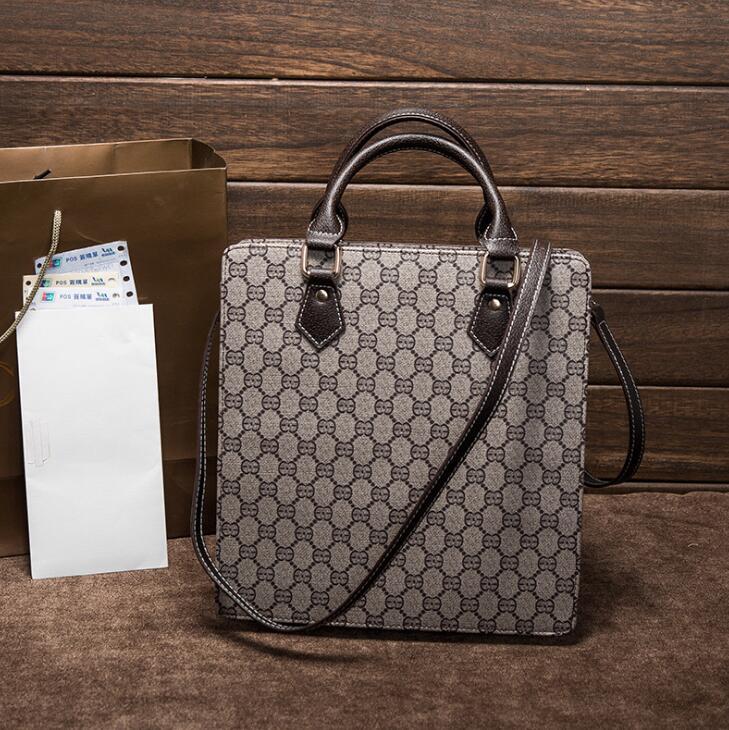 Wholesale brand women bag classic printed business handbag fashion professional leather mens and womens hand-held file bagss vintage Men handbags, Coffee1
Wholesale brand women bag classic printed business handbag fashion professional leather mens and womens hand-held file bagss vintage Men handbags, Coffee1