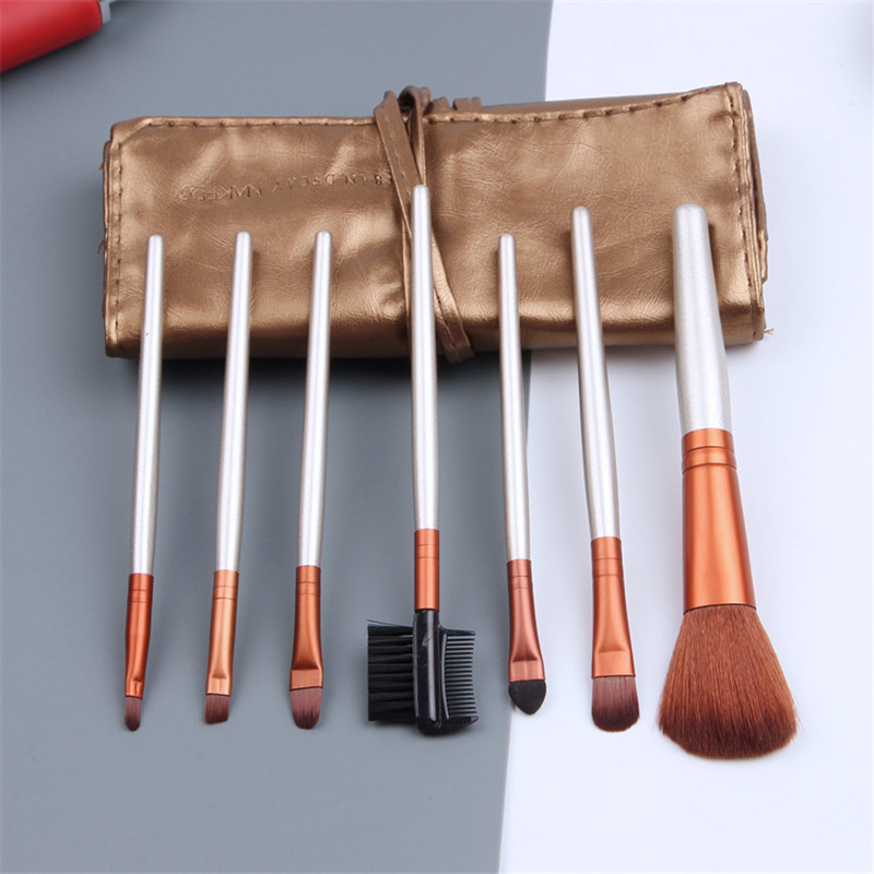 100set Makeup Brushes Kit 7pcs Set With pu leather storage bag Cosmetic Brushes Tool Kit 7pcs Makeup Brush Set
100set Makeup Brushes Kit 7pcs Set With pu leather storage bag Cosmetic Brushes Tool Kit 7pcs Makeup Brush Set