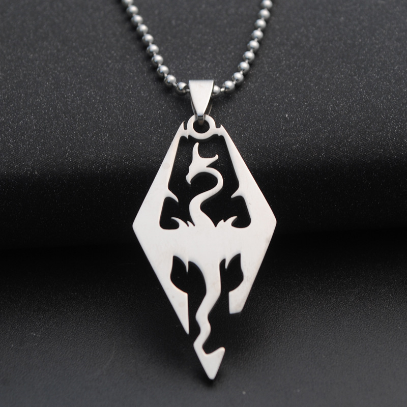 30 Stainless Steel Dinosaur Dragon Charm Necklace Pterosaur Flying Animal Ancient Creatures Elder Scroll Lucky gifts men, family, children jewelry 30 Stainless Steel Dinosaur Dragon Charm Necklace Pterosaur Flying Animal Ancient Creatures Elder Scroll Lucky gifts men, family, children jewelry