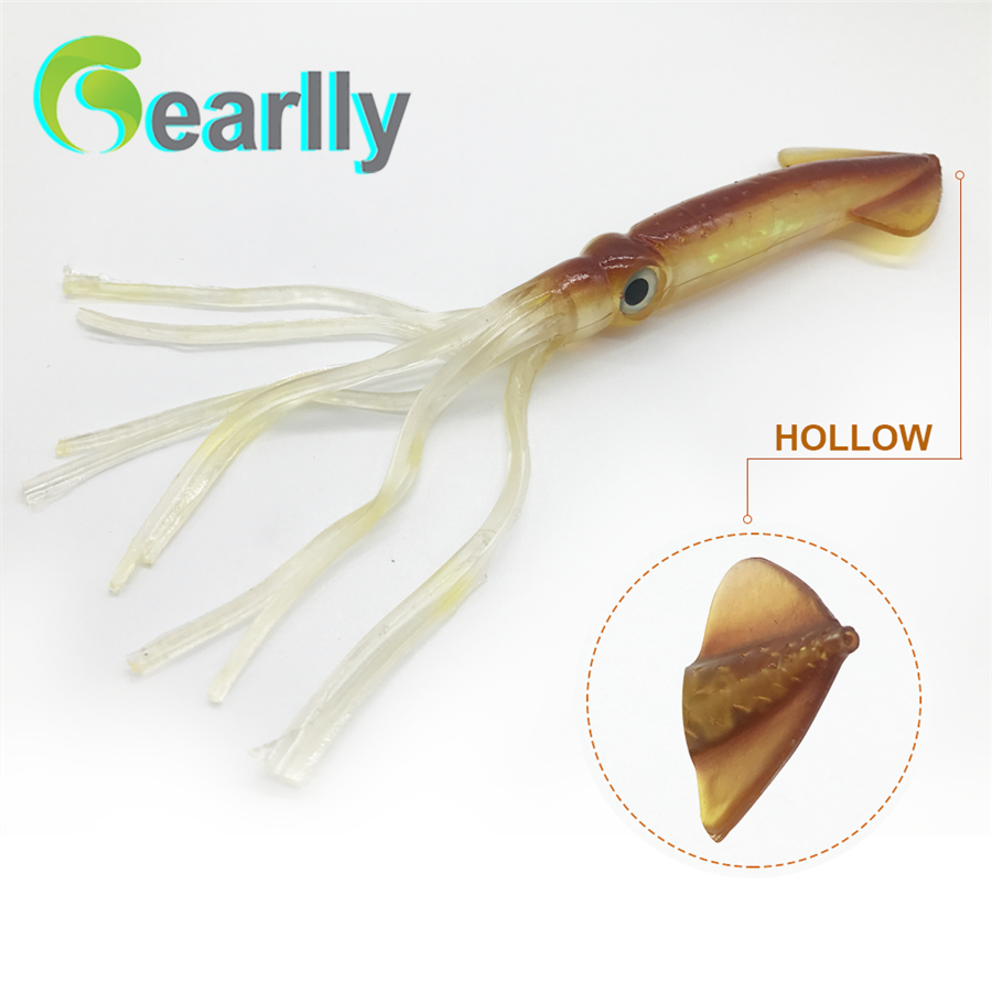 3pcs/set 22cm/9inch Length Brown/luminous Sea Fishing Soft Big Squid Octopus Bait Lure Inchiku Jigging Pesca Calamar
3pcs/set 22cm/9inch Length Brown/luminous Sea Fishing Soft Big Squid Octopus Bait Lure Inchiku Jigging Pesca Calamar
