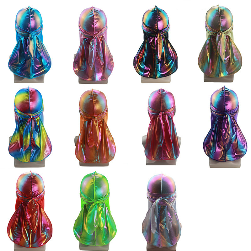 New Colorful Sparkly Durags Turban Bandanas Men's Shiny Silky Durag Headwear Headbands Hair Cover Accessories Wave Caps Rags Hat
New Colorful Sparkly Durags Turban Bandanas Men's Shiny Silky Durag Headwear Headbands Hair Cover Accessories Wave Caps Rags Hat