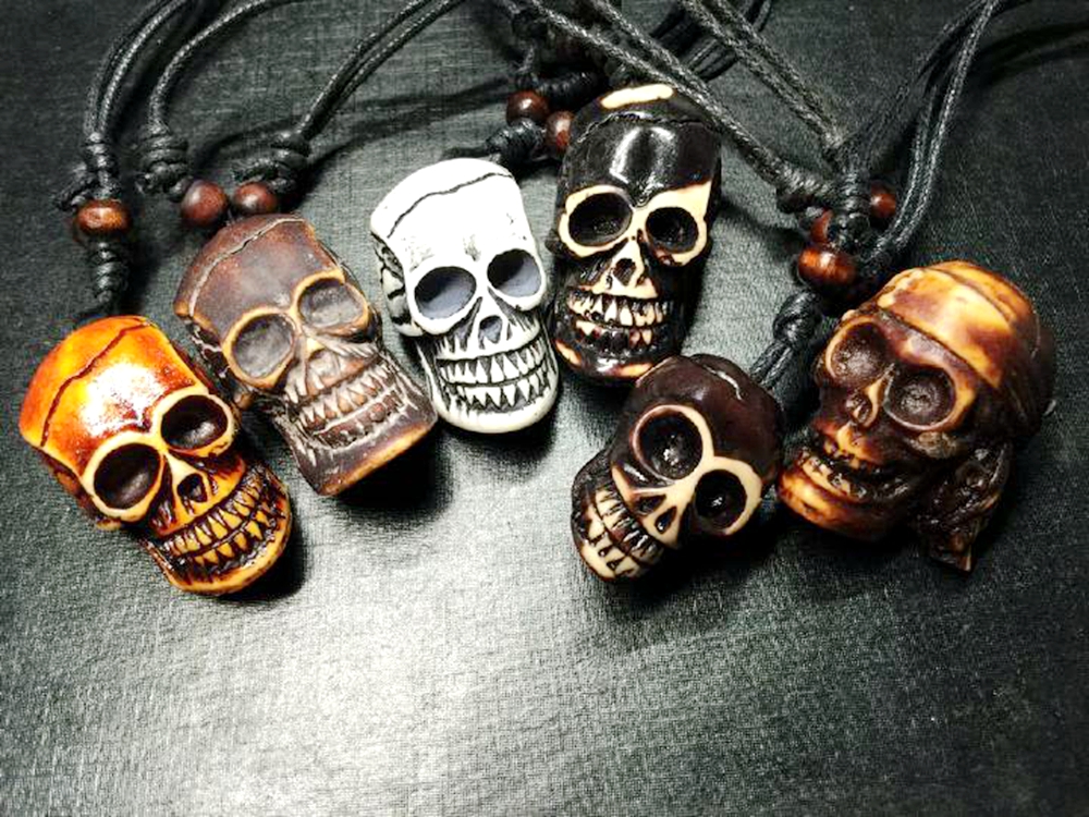 FREE SHIPPING yqtdmy 6 pcs Retro Skull Skeleton Necklace Charms Amulet Fashion Mens Jewelry, Silver
FREE SHIPPING yqtdmy 6 pcs Retro Skull Skeleton Necklace Charms Amulet Fashion Mens Jewelry, Silver