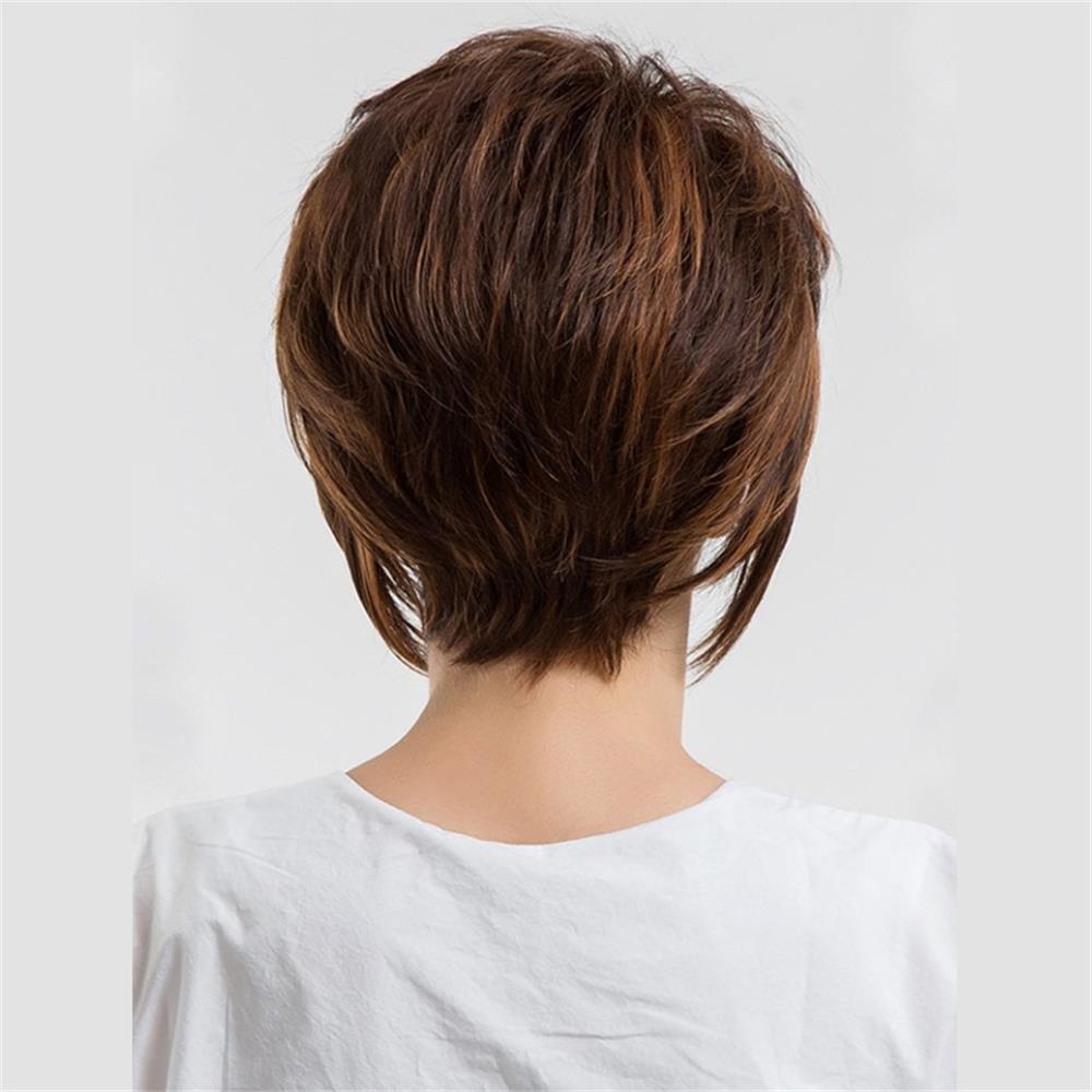 150% Density pixie cut bob wigs full lace human Hair wigs 8 inch ombre color balayage Straight Brazilian Virgin lace front human hair