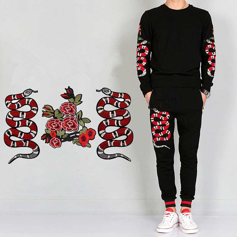 New arrival Snake Peony Pattern Embroidered Applique Patches Decoration Sew on For DIY Red Flower Patches free ship, Black
New arrival Snake Peony Pattern Embroidered Applique Patches Decoration Sew on For DIY Red Flower Patches free ship, Black