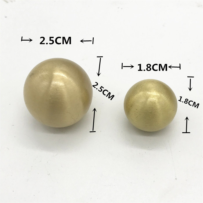 4pieces solid simple drawer knob furniture hardware cabinet wardrobe shoe door single hole handle round cone pull