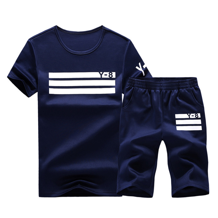 Tracksuit Men HDA Printded Brand-Clothing Fashion Casual Sudaderas Hombre Mens Thick Fleece Hoodies Coat+Sweat Pant Sweat Homme