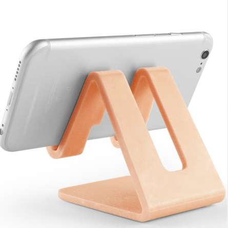 Universal BYKRSEN Desk Holder Tablet Mobile Phone Holder with Shock-proof Silicone Pad Strong Plastic Cell Phone Stand Mount