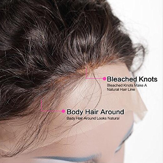 HD Transparent Lace Front Wigs Human Hair Pre Plucked 130% Density Brazilian Kinky Curly 360 Frontal Wig 9A Natural for Black Women diva1