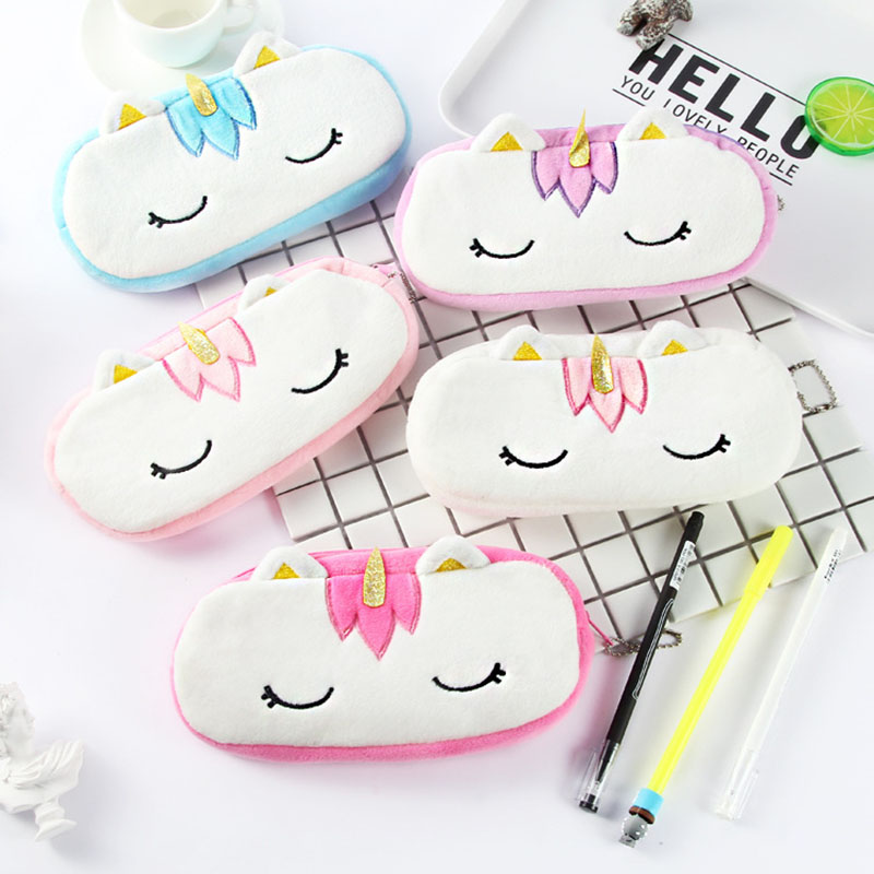 Cartoon horse Pencil Bags Pendant Cosmetic Coin Purse Plush Case Makeup Pouch Student stationery bag C5478, White
Cartoon horse Pencil Bags Pendant Cosmetic Coin Purse Plush Case Makeup Pouch Student stationery bag C5478, White