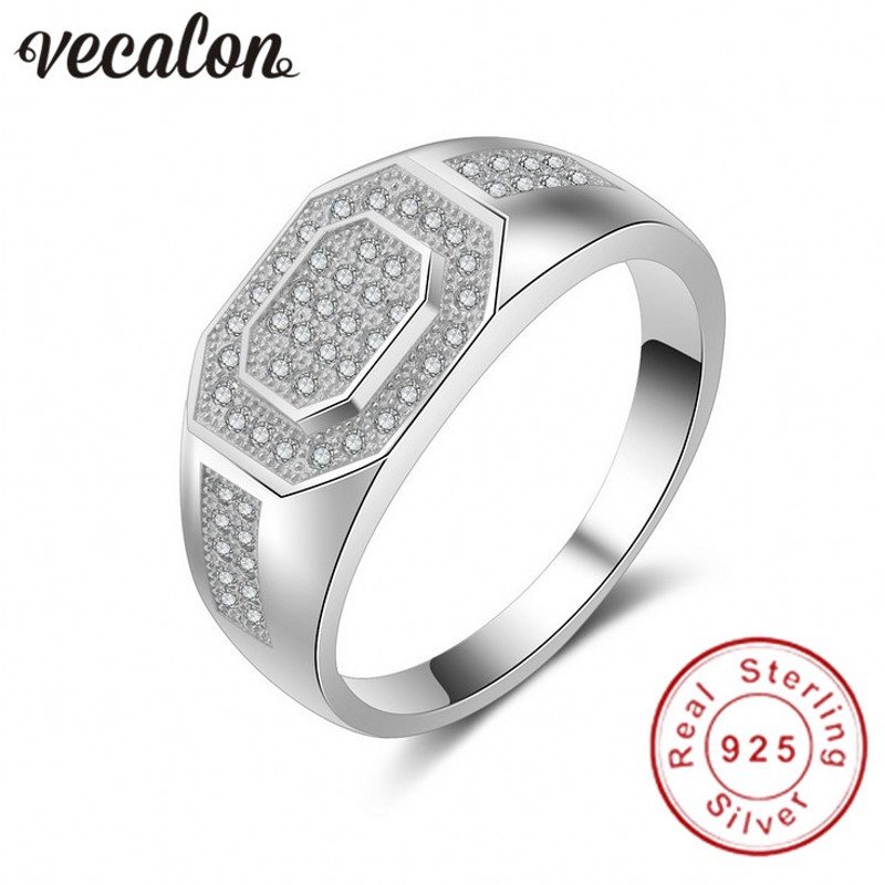 Vecalon Jewelry wedding Band ring for Men Pave set Diamonique cz 925 Sterling Silver male Engagement Finger ring father gift
Vecalon Jewelry wedding Band ring for Men Pave set Diamonique cz 925 Sterling Silver male Engagement Finger ring father gift