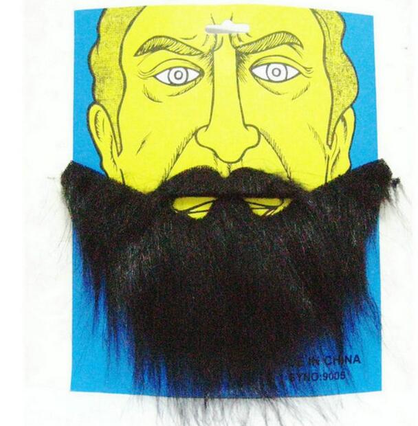 Fancy Dress Fake Beards Halloween Costume Party Black