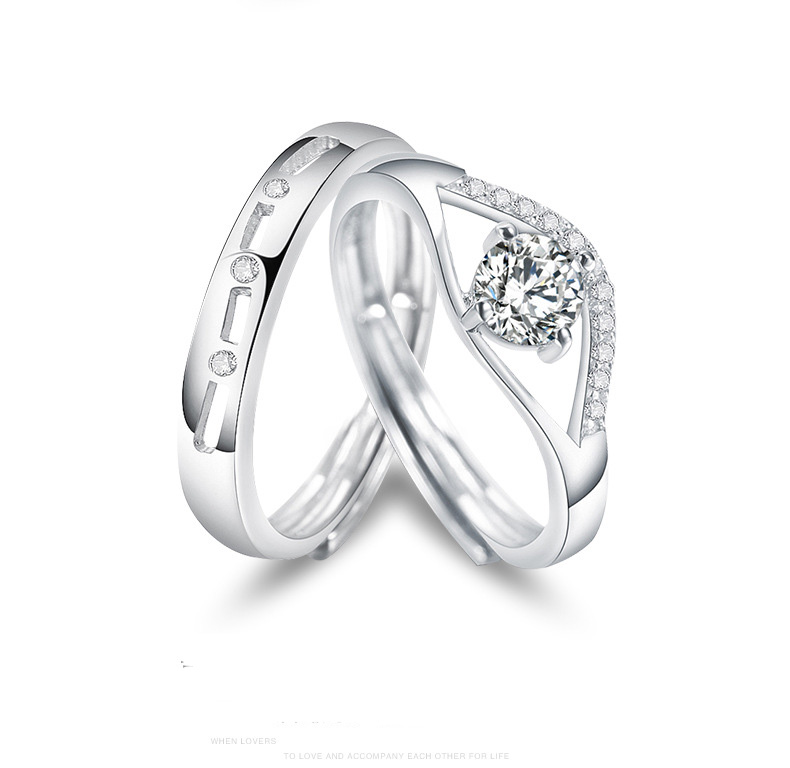 Fashion high quality stainless steel ring, 925 silver couple ring, men and women silver wedding engagement ring wholesale
Fashion high quality stainless steel ring, 925 silver couple ring, men and women silver wedding engagement ring wholesale