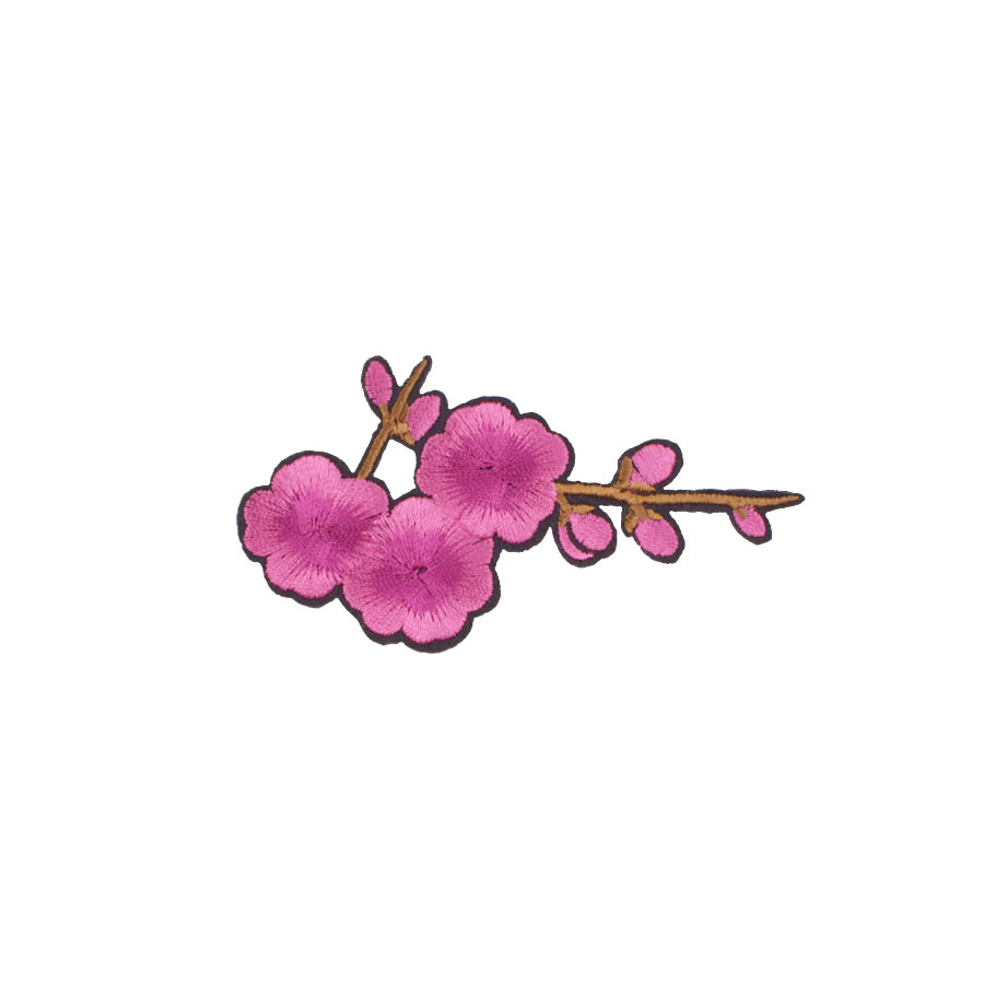 10 PCS Peach Blossom Embroidered Patches for Clothing Iron on Transfer Applique Patch for Dress Bags DIY Sew on Embroidery Flower, Black
10 PCS Peach Blossom Embroidered Patches for Clothing Iron on Transfer Applique Patch for Dress Bags DIY Sew on Embroidery Flower, Black