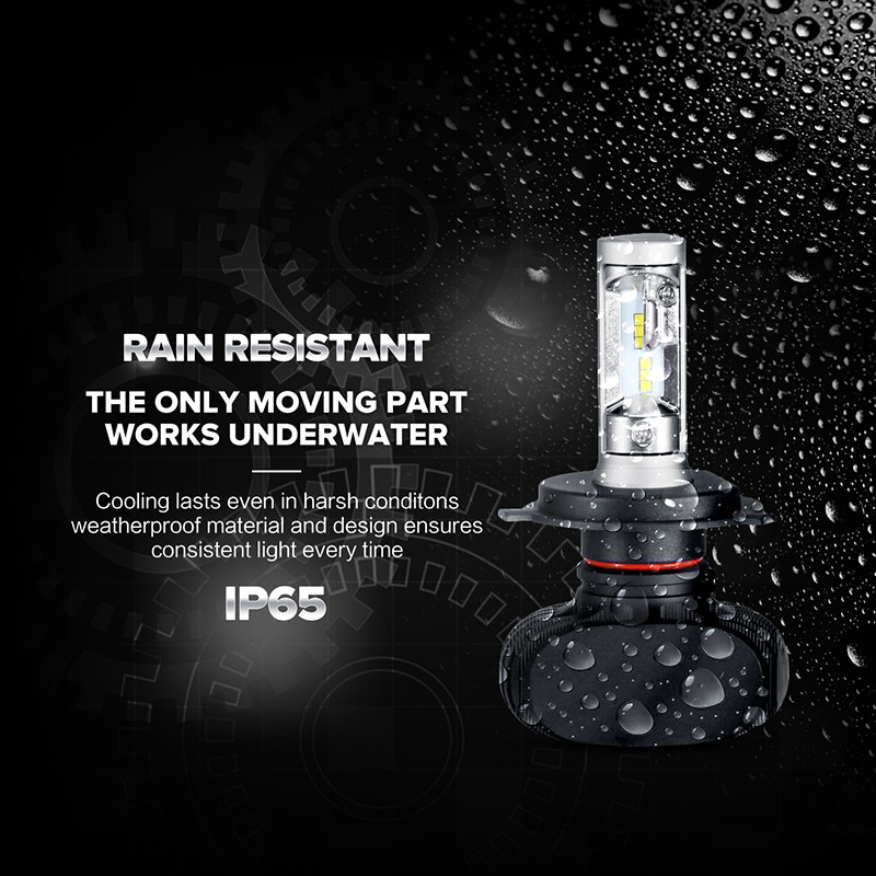 s1 csp led headlights h1 h3 h4 h7 h11 880 9005 9006 led car headlight bulb hilo beam 50w 8000lm auto led headlamp