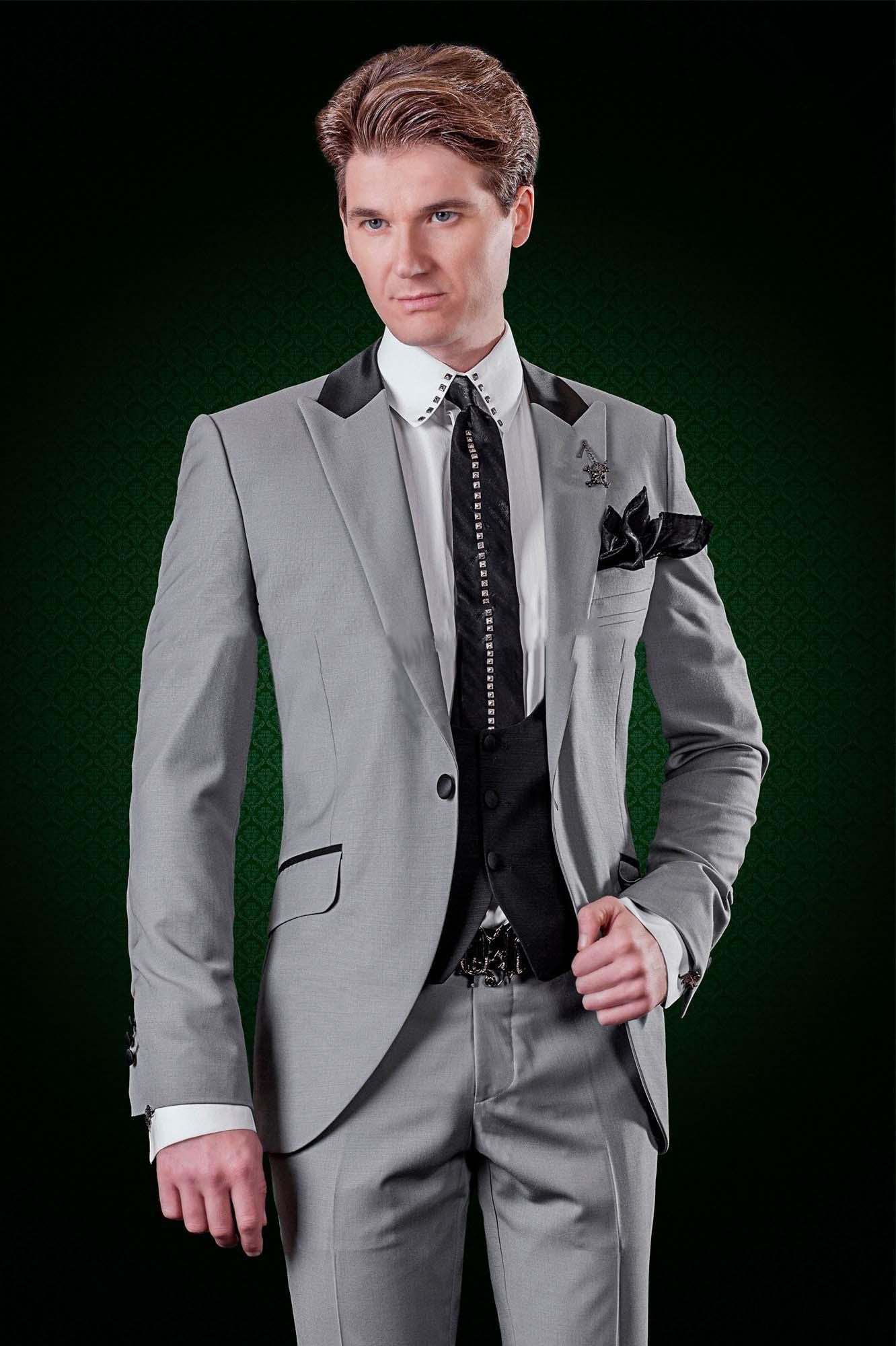 Slim Fit Light Grey Groom Tuxedos Best Men Formal Suits Business Men Wear Wedding Prom Dinner Suits Custom Made(Jacket+Pants+Tie+Vest)NO;614, Same as image
Slim Fit Light Grey Groom Tuxedos Best Men Formal Suits Business Men Wear Wedding Prom Dinner Suits Custom Made(Jacket+Pants+Tie+Vest)NO;614, Same as image