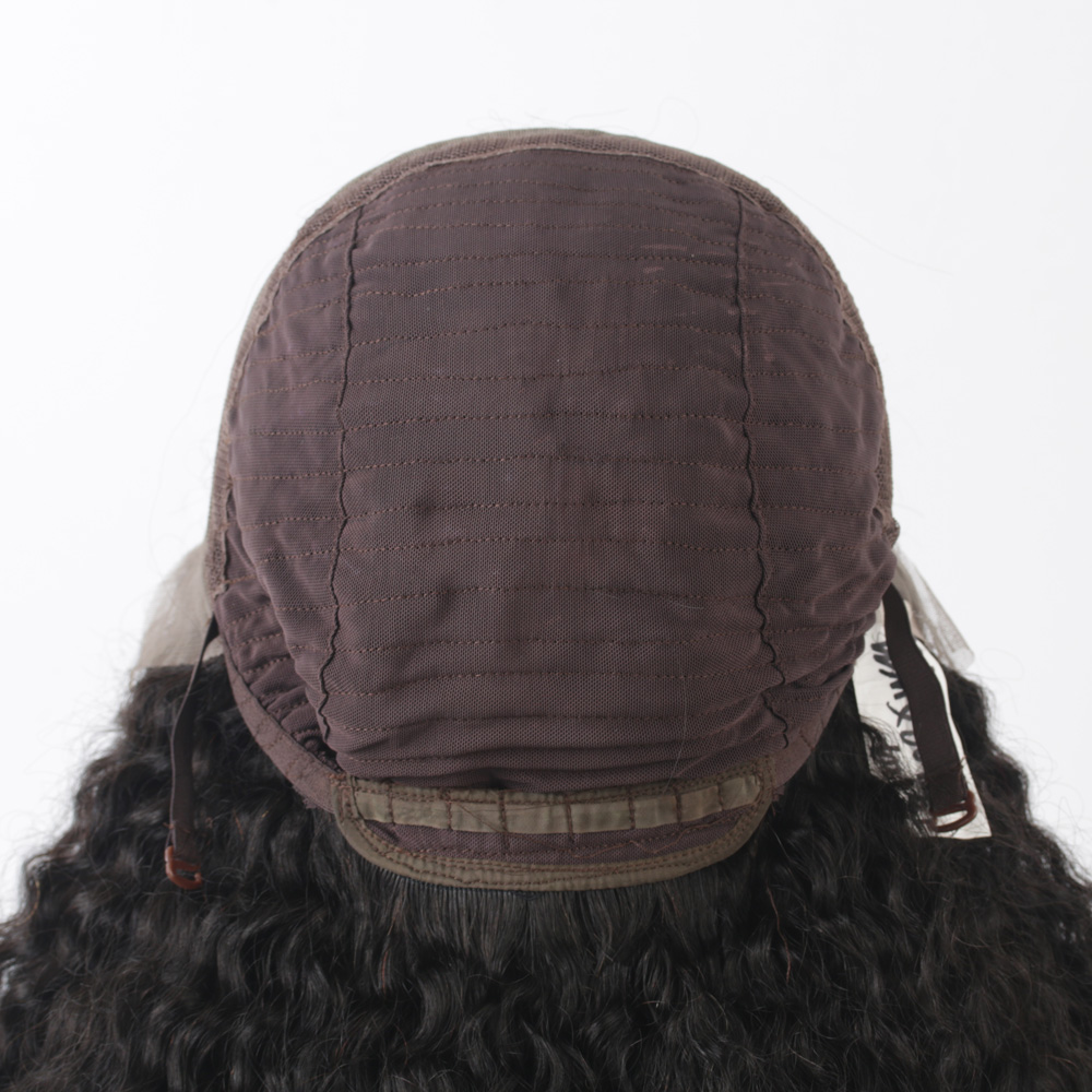 Evermagic Human Hair Wigs Lace Front Brazilian Curly Hair Pre-plucked Hairline Remy Virgin Hair Lace Front Wigs For Black Women