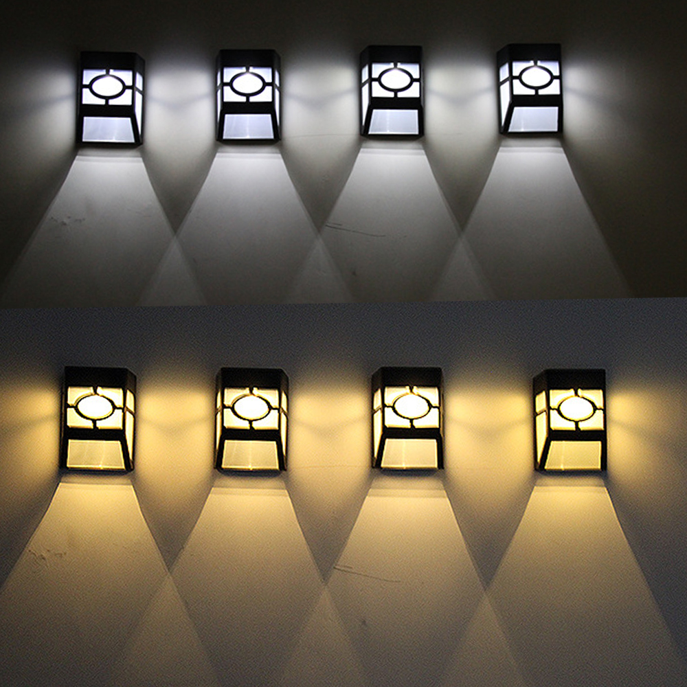8Pcs/Pack Outdoor Solar Powered Wall Mount 2-LED Mission-Style Solar Deck Accent Lights Cool White for Light Outdoor Landscape Garden Fence
8Pcs/Pack Outdoor Solar Powered Wall Mount 2-LED Mission-Style Solar Deck Accent Lights Cool White for Light Outdoor Landscape Garden Fence