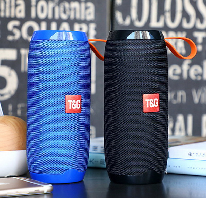 TG106 Mini BT Speaker Hifi Stereo Protable Wireless Soundbox Subwoofers Loudspeaker Outdoor MP3 Music Players USB FM PK TG116 TG117