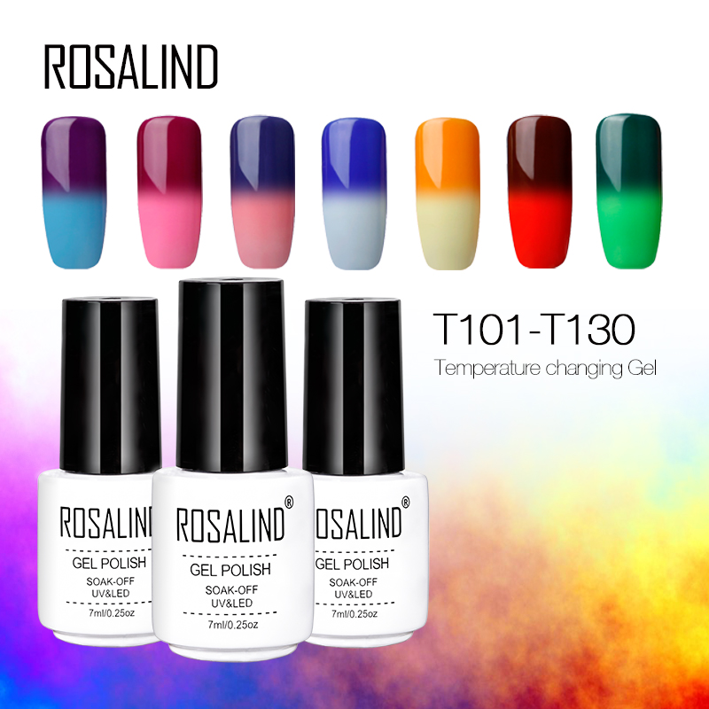 ROSALIND Gel 1S 7ML Temperature Changing Color Gel Nail Polish Set For Manicure UV &LED Lamp Varnish Primer Design Nail Art, Rct116
ROSALIND Gel 1S 7ML Temperature Changing Color Gel Nail Polish Set For Manicure UV &LED Lamp Varnish Primer Design Nail Art, Rct116