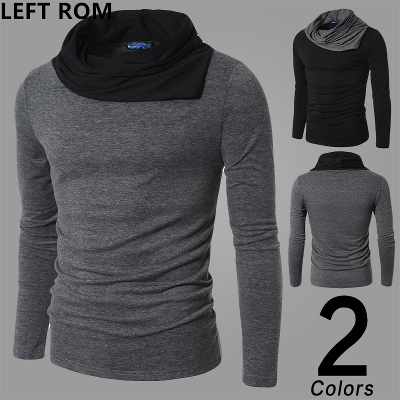 LEFT ROM Spring and autumn are pure cotton knitted men's business casual men high quality pure long sleeved Wool sweater S917