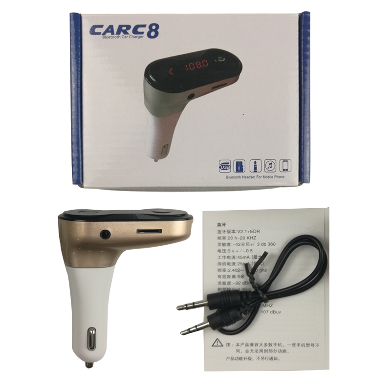 bluetooth fm transmitter for car wireless bluetooth radio transmitter adapter with handfree calling bluetooth car kit with usb car charger