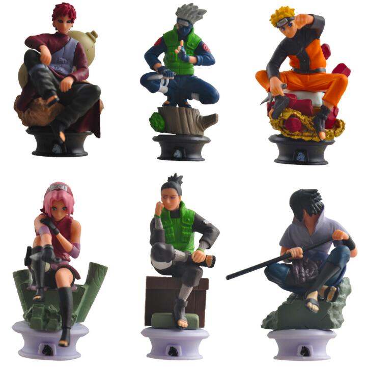 6pcs/lot Naruto Figure series Toy Itachi Gaara Kakashi Shikamaru Sasuke Minato Neji Pain Deidara Sasori Mini Model Dolls
6pcs/lot Naruto Figure series Toy Itachi Gaara Kakashi Shikamaru Sasuke Minato Neji Pain Deidara Sasori Mini Model Dolls