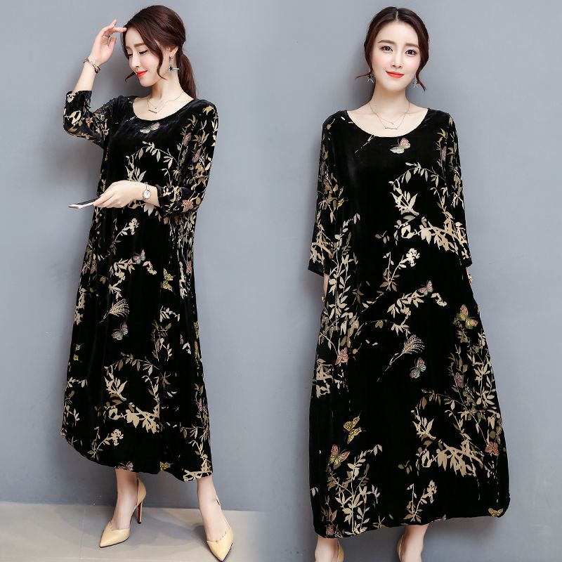 India Tunic Top Long Elegant Sari dress high Quality Womens Printed Blouse women India & Pakistan costume dress ethnic clothing