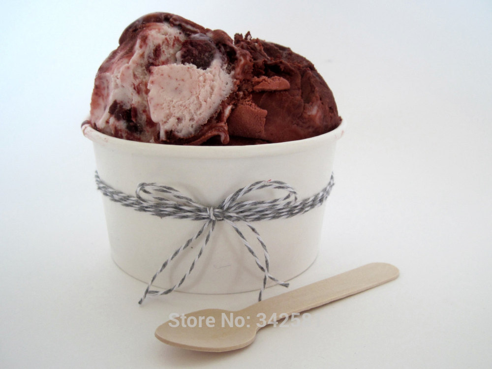 Wooden Spoons 50 SMALL Disposable Wooden Utensils Ice Cream Spoons Mini Dessert Wood Silverware Wedding Spoon