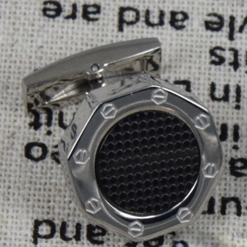 Men Cufflink Cufflinks stainless steel Cuffs Sleeve Men's jewelry good quality French cuff link Octagon, Silver
Men Cufflink Cufflinks stainless steel Cuffs Sleeve Men's jewelry good quality French cuff link Octagon, Silver