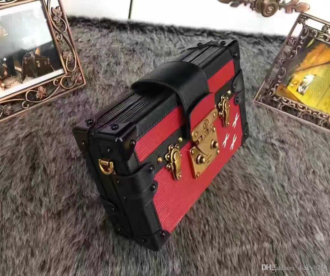GENUINE LEATHER Wholesale Designer Box Luxury Handbags Evening Bags Leather Fashion Box Clutch Brick Famous Messenger Shoulder Bag, Red
GENUINE LEATHER Wholesale Designer Box Luxury Handbags Evening Bags Leather Fashion Box Clutch Brick Famous Messenger Shoulder Bag, Red