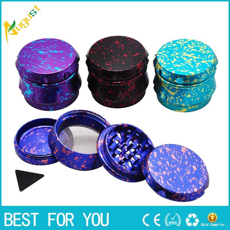 New Arrival Type Dazzle Color Metal Herb Grinder 4 Layers Dia.63mm Aircraft Aluminum Smoking Crusher Tobacco Grinder
New Arrival Type Dazzle Color Metal Herb Grinder 4 Layers Dia.63mm Aircraft Aluminum Smoking Crusher Tobacco Grinder