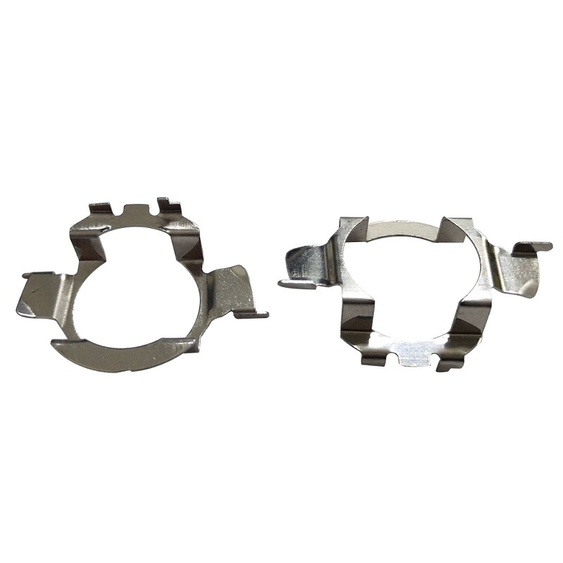 2Pcs H7 Car Led Headlight Adapters Base Bulb Holders for BMW E60 E61 for VW MK6 NISSAN QASHQAI LED lamp for Audi A3