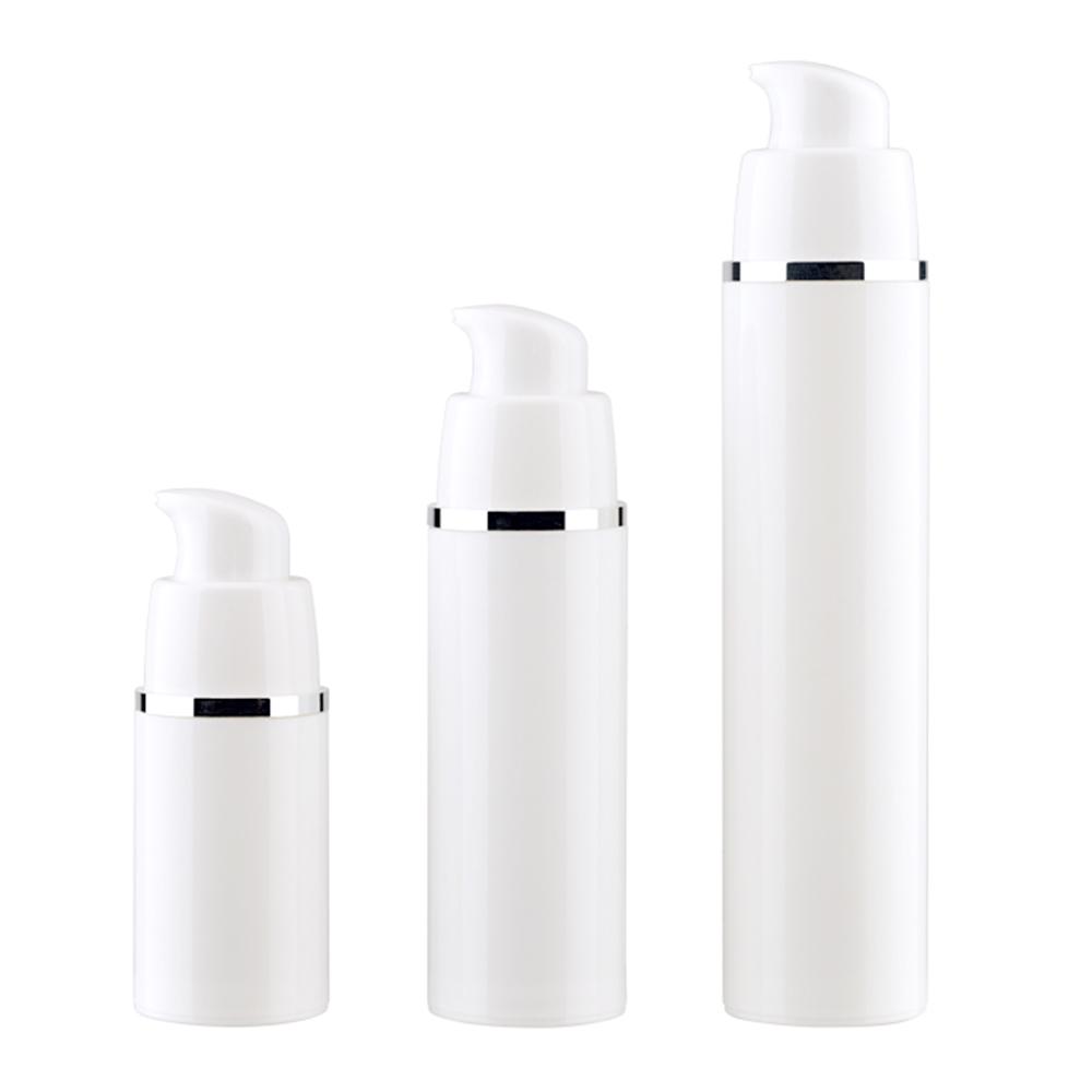 15 30 50ML Empty refillable white high-grade airless vacuum pump bottle Plastic cream lotion Container Tube Travel Size
15 30 50ML Empty refillable white high-grade airless vacuum pump bottle Plastic cream lotion Container Tube Travel Size