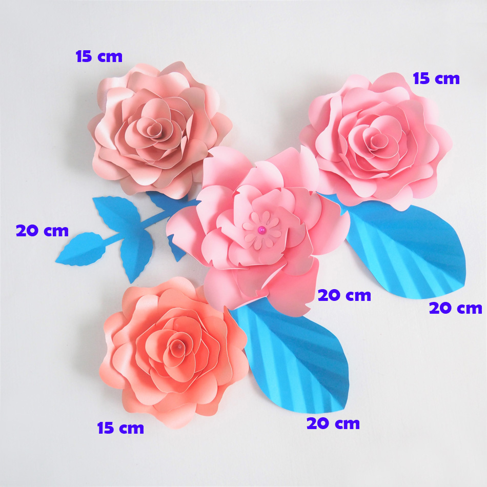 DIY Giant Paper Flowers Artificial Rose Fleurs Artificielles Backdrop 4pcs+ 3 Leave Wedding Party Decor Nursery Pink Series
DIY Giant Paper Flowers Artificial Rose Fleurs Artificielles Backdrop 4pcs+ 3 Leave Wedding Party Decor Nursery Pink Series