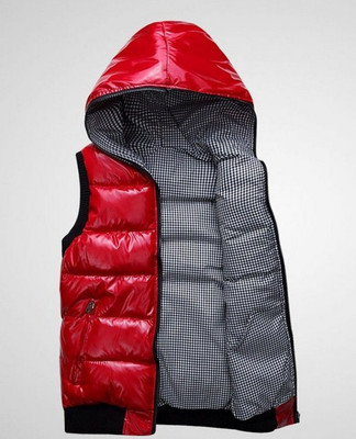 Women's autumn and winter vest 2015 new Slim hooded cotton fashion glossy female models down vest waistcoat vest DF-227