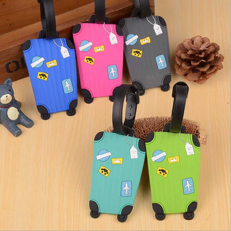 Travel Accessories Luggage Tag Cute Creative Silica Gel Suitcase ID Address Holder Baggage Boarding Tags Portable Label
Travel Accessories Luggage Tag Cute Creative Silica Gel Suitcase ID Address Holder Baggage Boarding Tags Portable Label
