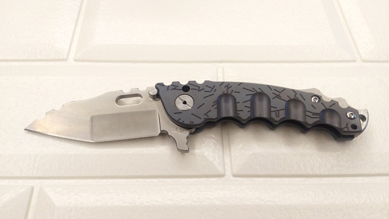 Heeter Knifeworks Man Of War Heavy Folding Knife M-O-W Sanding S35VN Blade Blue Titanium Handle Custom Outdoor Knives Tactical Camping Tools
Heeter Knifeworks Man Of War Heavy Folding Knife M-O-W Sanding S35VN Blade Blue Titanium Handle Custom Outdoor Knives Tactical Camping Tools