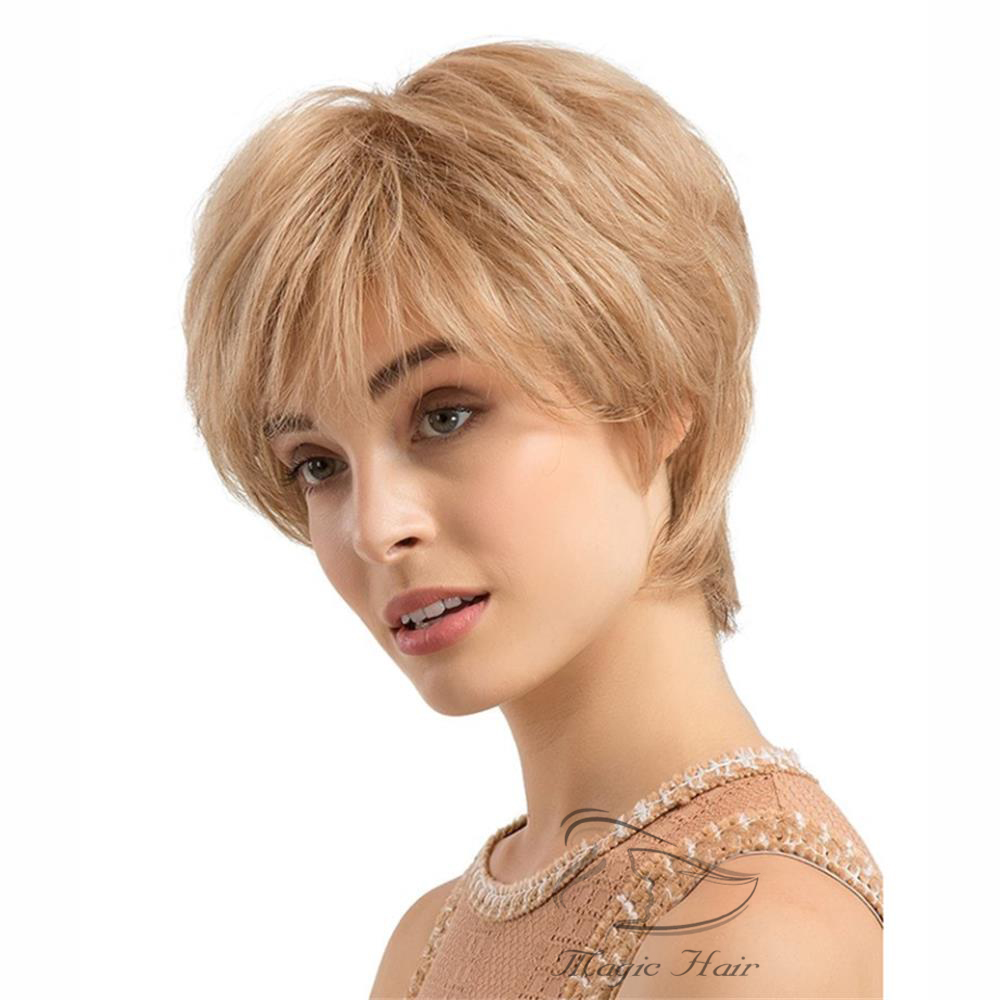 ombre color balayage short bob wigs mom style full lace human Hair wigs 8 inch Straight 130% Density Brazilian Virgin Hair