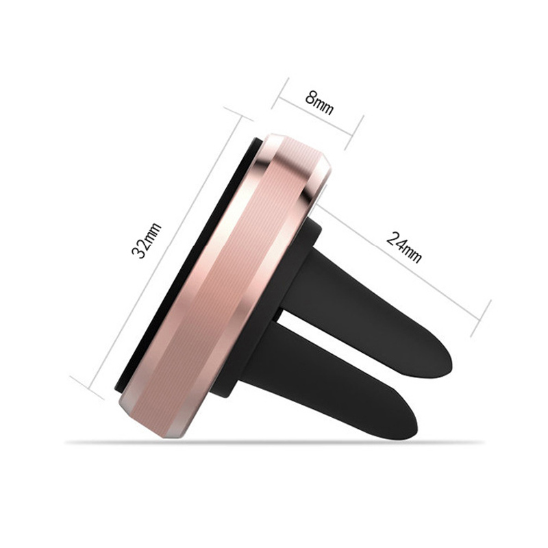 Universal Car Magnetic Air Vent Mount Holder Stand Mobile Phone Strong Magnet for iPhone 16 15 14 13 7 8 Plus X