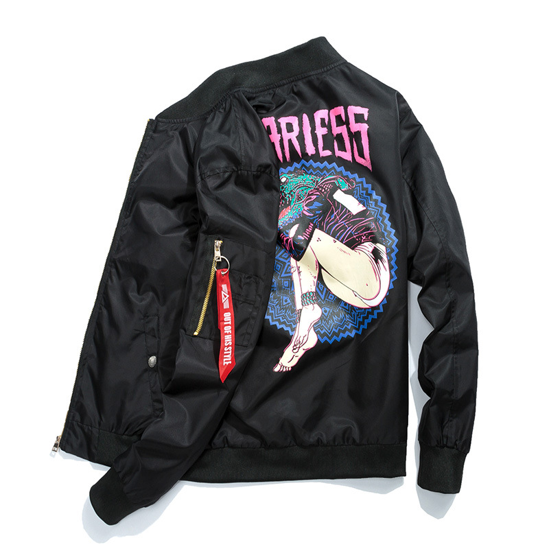 18 Styles Embroidery Casual Jacket For Men Pilot Zipper Jacket Coat Street Hip-hop Straight Spring Fall Baseball Uniform, Black;brown
18 Styles Embroidery Casual Jacket For Men Pilot Zipper Jacket Coat Street Hip-hop Straight Spring Fall Baseball Uniform, Black;brown