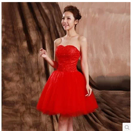 New arrival elegant women short prom dress black lace up princess sweetheart beading fashion women black prom dress