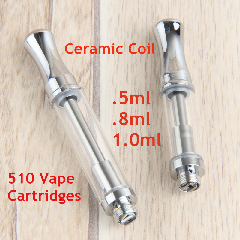 .5ml 1ml Refillable Thick Oil Empty Vape Pen Glass Ceramic Coil 92A3 Vaporizer Cartridge 510 Thread Vapor Wax Metal Tip Pyrex Cartomizer
.5ml 1ml Refillable Thick Oil Empty Vape Pen Glass Ceramic Coil 92A3 Vaporizer Cartridge 510 Thread Vapor Wax Metal Tip Pyrex Cartomizer