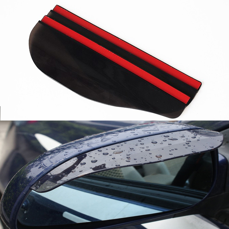 

Universal Flexible PVC Car Rearview Mirror Rain Shade Rainproof Blades Car Back Mirror's Eyebrow Rain Cover