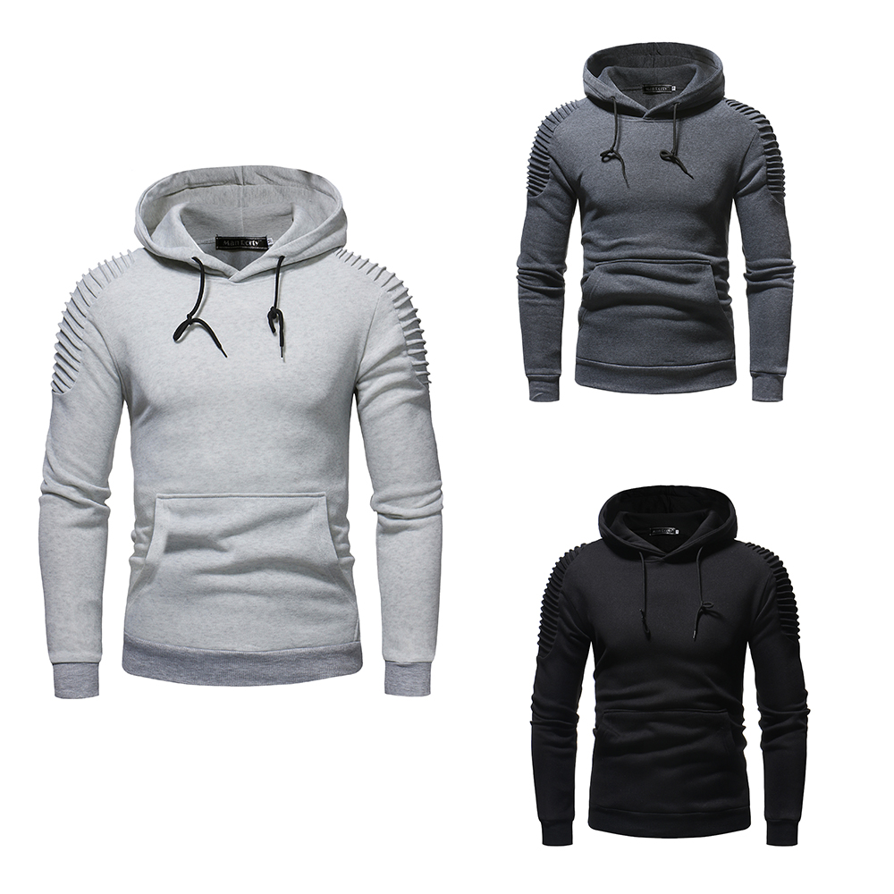 Men Casual Folded Solid Color Hoodies Male High Street Pullover Autumn Hooded Sweatshirts Mans Winter Tops, Black
Men Casual Folded Solid Color Hoodies Male High Street Pullover Autumn Hooded Sweatshirts Mans Winter Tops, Black